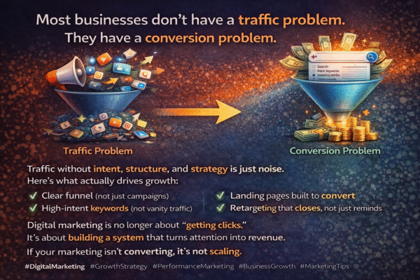 Traffic vs conversion_ driving growth effectively